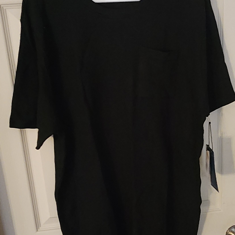Classic Black Crew Neck Short Sleeve Tee